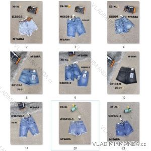 Women's denim shorts (XS-XL) CATALOG M.SARA MSR22shorts