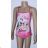 One-piece swimwear masha and bear baby girl (3-8 years) SETINO 910-441