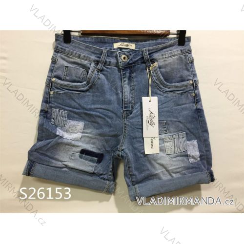 Women's denim shorts (XS-XL) JEWELLY JEW22S26153