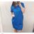 Women's short sleeve dress (uni L / XL) ITALIAN FASHION IM320003
