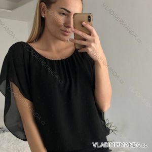 Dress shirts long 3/4 sleeve ladies with pocket thin (uni sl) ITALIAN Fashion IM318335