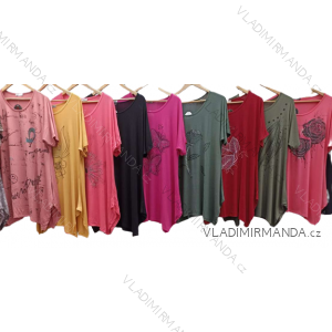 Women's short sleeve tunic (L-XL-2XL one size) TURKISH FASHION TM922026