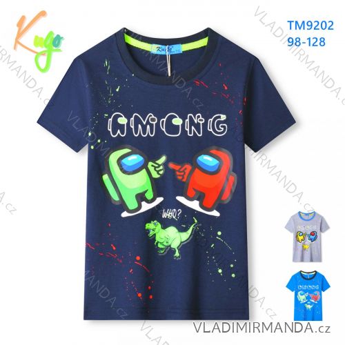 T-shirt short sleeve children's boys (98-128) KUGO HC0699