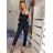 Kalhoty dlouhé elegantní dámské (S/M ONE SIZE) ITALSKÁ MÓDA IMD22128