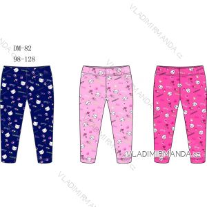 Leggings 3/4 short children's girls (98-128) SEZON SEZ22DM-80