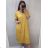 Long Maxi Summer Casual Short Sleeve Women's Viscose Dress (L/XL/2XL/3XL ONE SIZE) ITALIAN FASHION IMD22382/DR - Fuchsia Pink - 2XL/3XL