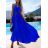 Women's long sleeveless summer dress (S / M ONE SIZE) ITALIAN FASHION IMD21551