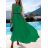 Women's long sleeveless summer dress (S / M ONE SIZE) ITALIAN FASHION IMD21551