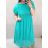 Women's short sleeve tunic (uni xL / 2XL) TURKISH FASHION TM9200691 XL/2XL Green