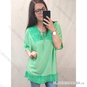 Tunic / blouse long sleeve women's oversized (3XL / 4XL ONE SIZE) ITALIAN FASHION IMWQ2191650