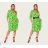 Women's short sleeve dress oversized (L-3XL) POLISH FASHION PMF20013