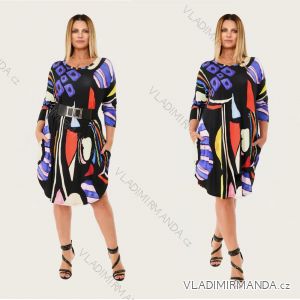 Women's short sleeve dress oversized (L-3XL) POLISH FASHION PMF20013