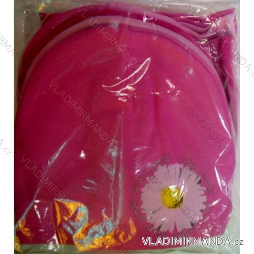 Autumn hat baby girl (one size) POLSKÁ VÝROBA POL125
