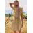 Summer short sleeve summer dress (S / M ONE SIZE) ITALIAN FASHION IMWY21019