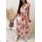 Women's Long Sleeveless Summer Dress (S / M ONE SIZE) ITALIAN FASHION IMWG222177