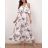 Summer long chiffon dress on women's straps (S / M / L ONE SIZE) ITALIAN FASHION IMWA222199