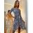 Elegant short-sleeved women's dress (uni s-m) ITALIAN FASHION IMM225969