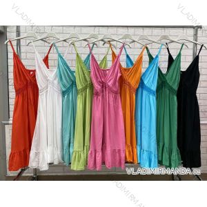 Women's Strapless Summer Dress (S / M ONE SIZE) ITALIAN FASHION IMWOP22OP0282