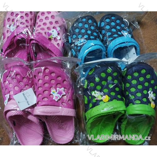 Crochet slippers youth 30-35 SHOES JHC22-GY1008C