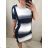 Women's short sleeve dress oversized (L-3XL) POLISH FASHION PMF20013