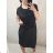 Women's short sleeve dress oversized (L-3XL) POLISH FASHION PMF20013