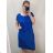 Women's short sleeve dress oversized (L-3XL) POLISH FASHION PMF20013