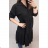 Shirt Dress 3/4 Sleeve Ladies (UNI XS-M) ITALIAN FASHION IM120068