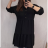 Shirt Dress 3/4 Sleeve Ladies (UNI XS-M) ITALIAN FASHION IM120068