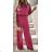 Summer elegant pants set and women's top (S / M ONE SIZE) ITALIAN FASHION IMWG221626