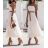 Summer long tulle dress carmen women (S / M ONE SIZE) ITALIAN FASHION IMWA222461