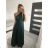Women's long satin dress with variable binding summer (S / M / L ONE SIZE) ITALIAN FASHION IMM2250677
