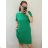 Short sleeve dress classic with pockets (uni s-l) ITALIAN FASHION IM120003