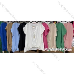 Shirt blouse 3/4 sleeve (UNI XL-3XL) ITALIAN MODA IM420486