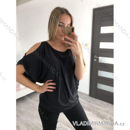 Women's short sleeve t-shirt (UNI S-M) ITALIAN FASHION IMM20308