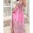 Women's Lace Summer Strapless Dress (UNI S-M) ITALIAN FASHION IMM20304