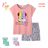 Girls' short pajamas (134-164) KUGO MP1507