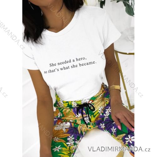 T-shirt short sleeve women (S / M ONE SIZE) ITALIAN FASHION IMWK22EB23177