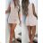 Sleeveless summer dress for women (uni sm) ITALIAN FASHION IMD20550 béžová S/M