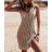 Summer long tulle dress carmen women (S / M ONE SIZE) ITALIAN FASHION IMWA222461