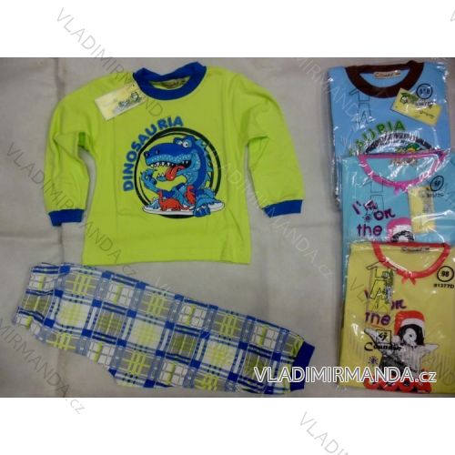 Pajamas hot long boys and girls boys (98-128) COANDIN S1377D
