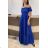 Women's long summer dress carmen (S / M ONE SIZE) ITALIAN FASHION IMPDY22LS17467