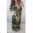 Women's Long Short Sleeve Dress (S / M ONE SIZE) FRENCH FASHION FMB21008