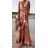 Elegant icecool long strapless dress for women (S / M ONE SIZE) ITALIAN FASHION IMM22921