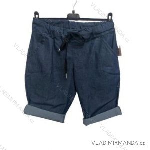 Kalhoty letní dlouhé dámská (S/M ONE SIZE) ITALSKÁ MÓDA IMPDY222XFH0375