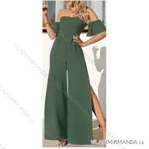 Women's Long Summer Carmen Jumpsuit (S/M ONE SIZE) ITALIAN FASHION IMWB22076