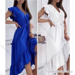 Women's Elegant Sleeveless Long Dress (S/M ONE SIZE) ITALIAN FASHION IMWB22126