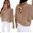 Women's Long Sleeve Sweater (S / M ONE SIZE) ITALIAN FASHION IMWA216590