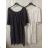 Women's Summer Cotton Short Sleeve Dress (S/M ONE SIZE) ITALIAN FASHION IM722253