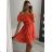 Carmen summer summer shoulder dress (UNI S / M) ITALIAN FASHION IMM20628