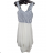 Women's summer short chiffon sleeveless dress (S / M ONE SIZE) ITALIAN FASHION IM721087